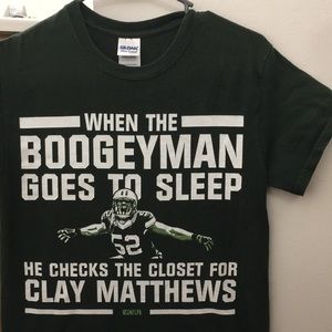 NFL - Clay Matthews “Boogeyman” TShirt